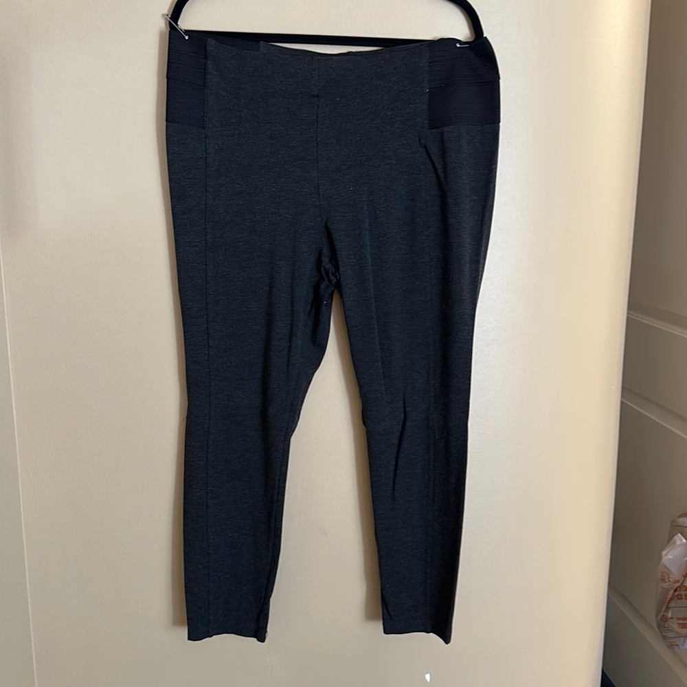 Charcoal, stretchy skinny dress pants
